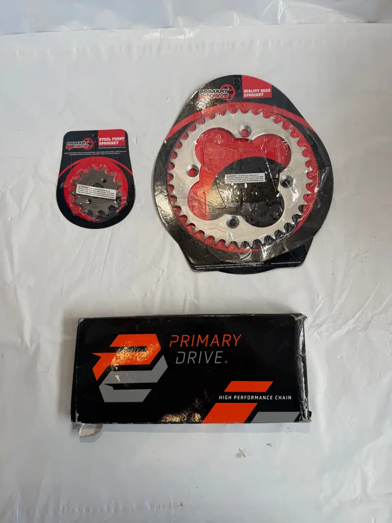 Primary Drive 1097370039 Chain And Sprocket Kit - Steel Rear/O-Ring Chain 1