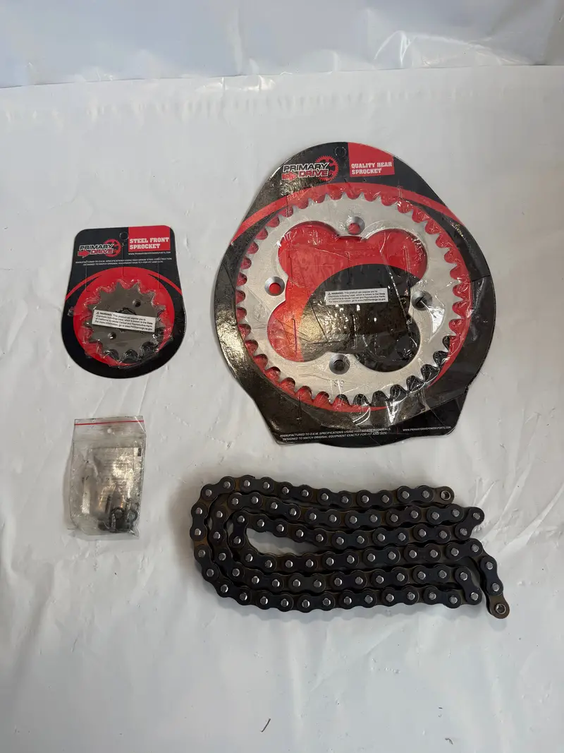 Primary Drive 1097370039 Chain And Sprocket Kit - Steel Rear/O-Ring Chain 2