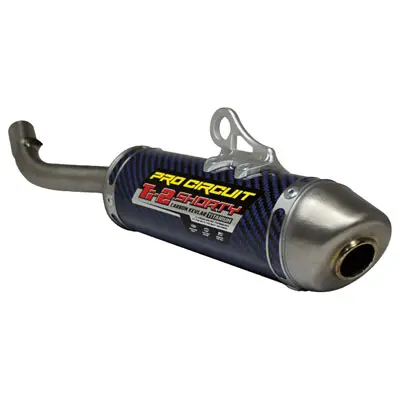 Pro Circuit Ti-2 Shorty Blue Silencer#1132412K 1