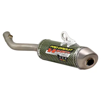 Pro Circuit Ti-2 Shorty Silencer - Rv Spec#1131412K-Rv 1