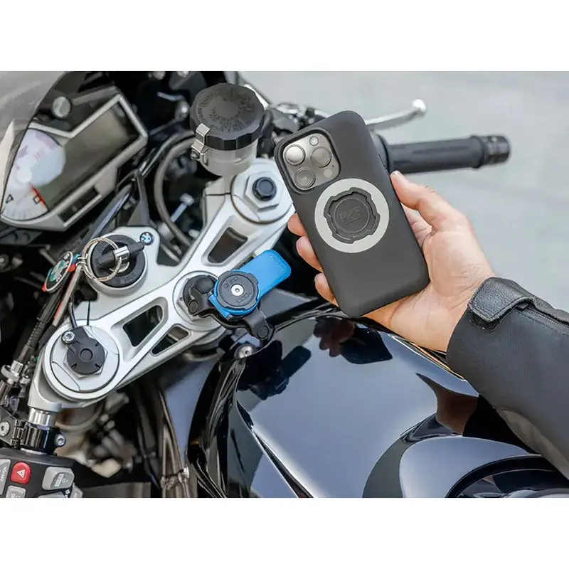 Quad Lock Motorcycle Fork Stem Phone Mount With Mag Case#214562-P11 1