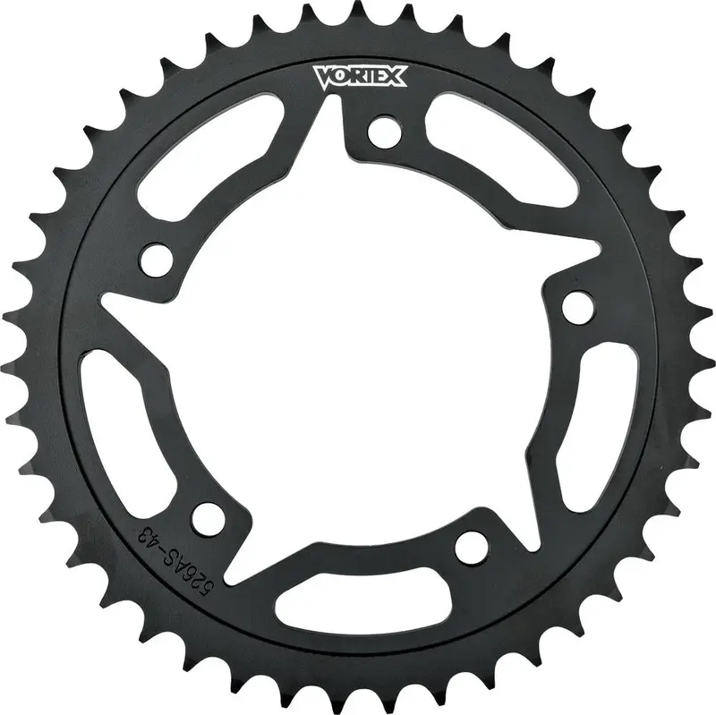 Rear Sprocket Steel 45T-525 Blk Suz/Tri #526S-45 1