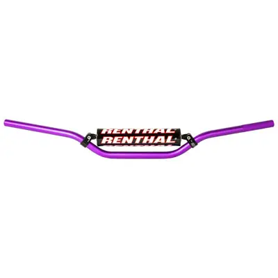 Renthal Aluminum 7/8" Handlebar (#966) Yz/Wr 97-04 Purple#966-05-Pe-01-261 1