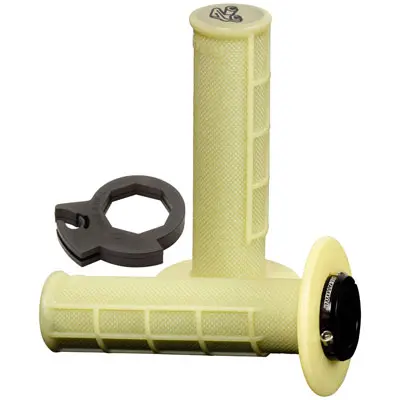 Renthal Aramid Half Waffle Mx R-Works Lock-On Grips#2136760008 1