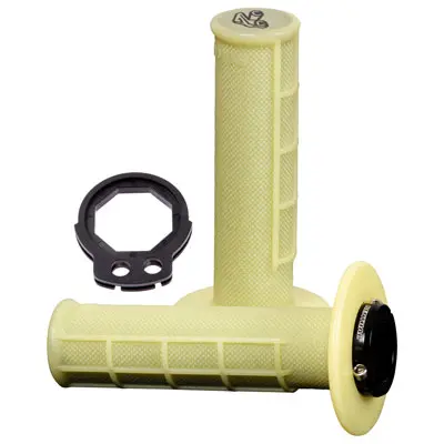 Renthal Aramid Half Waffle Mx R-Works Lock-On Grips#2136760018 1