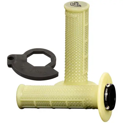 Renthal Aramid Tapered Half Waffle Mx R-Works Lock-On Grips#2136770011 1