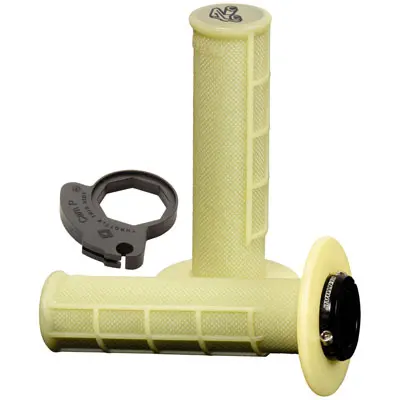 Renthal Aramid Tapered Half Waffle Mx R-Works Lock-On Grips#2136770017 1