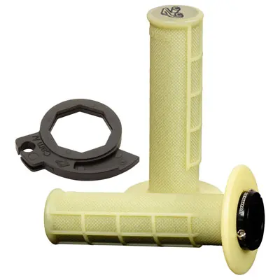 Renthal Aramid Tapered Half Waffle Mx R-Works Lock-On Grips#2136770018 1