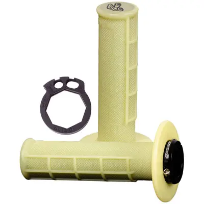 Renthal Aramid Tapered Half Waffle Mx R-Works Lock-On Grips#2136770020 1