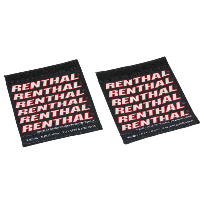 Renthal Clean Grip Covers Black/Red#2142690001 1