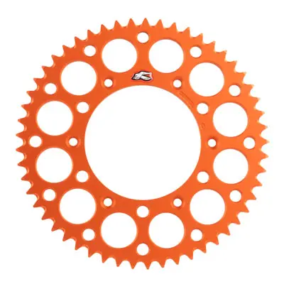 Renthal Rear Sprocket 54 Tooth Orange#224U-520-54Gpor 1