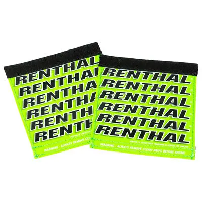 Renthal Team Clean Grip Covers Green/White/Black#G256 1