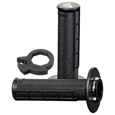 Renthal Ultra-Tacky Half Waffle Mx R-Works Lock-On Grips#2136740009 1