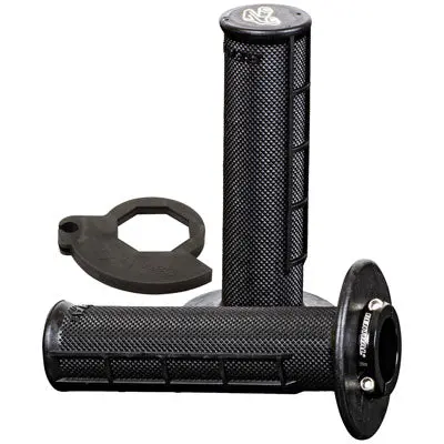 Renthal Ultra-Tacky Half Waffle Mx R-Works Lock-On Grips#2136740013 1