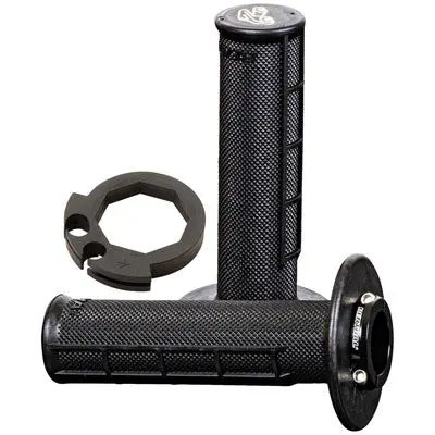Renthal Ultra-Tacky Half Waffle Mx R-Works Lock-On Grips#2136740015 1
