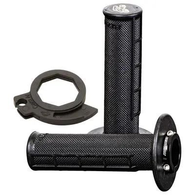 Renthal Ultra-Tacky Half Waffle Mx R-Works Lock-On Grips#2136740020 1