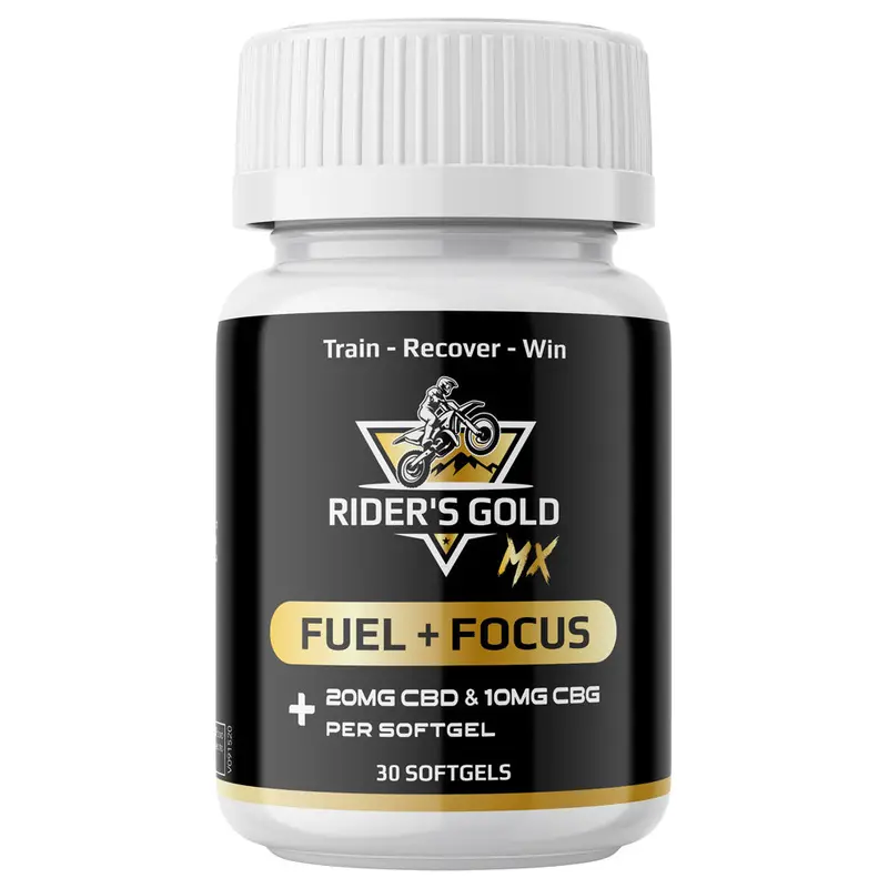 Rider's Gold Mx Fuel + Focus Softgels#2146010001 1