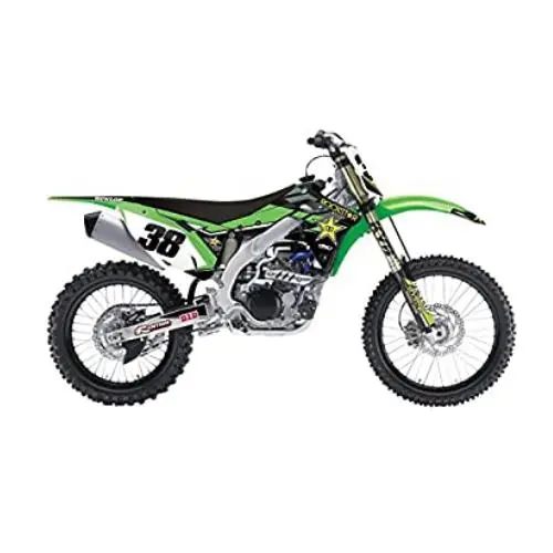 Rockstar Complete Shroud/Trim/Lower Fork Graphic Kit Kawasaki#23-07134 1