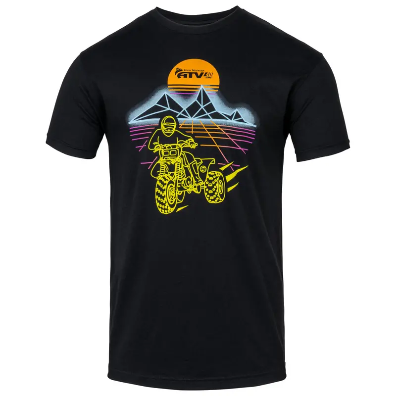 Rocky Mountain Atv/Mc 40 Year Anniversary Atv Retro T-Shirt#216283-P 1