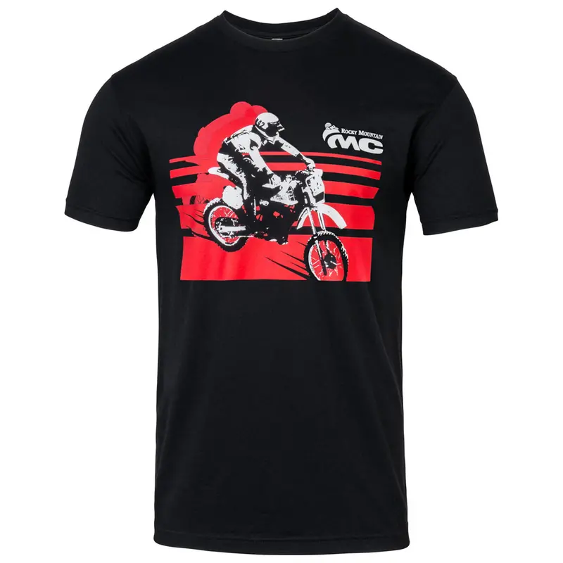 Rocky Mountain Atv/Mc 40 Year Anniversary Mc Retro T-Shirt#216281-P 1