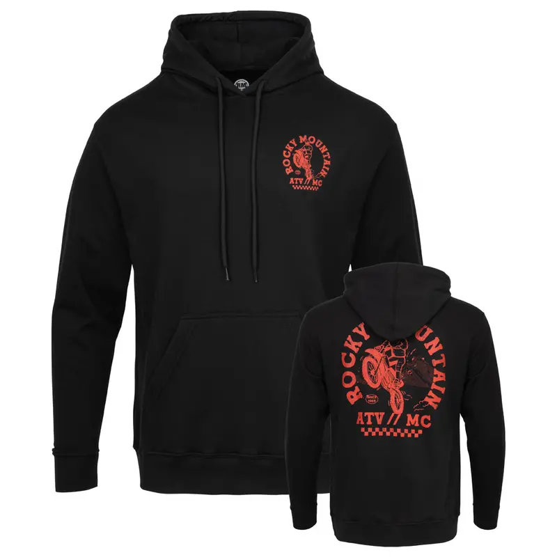 Rocky Mountain Atv/Mc Throwback Hooded Sweatshirt#215195-P 1