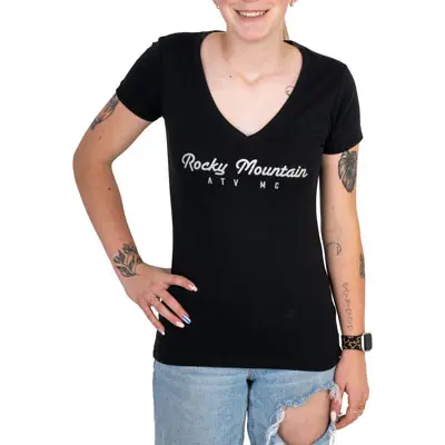 Rocky Mountain Atv/Mc Women's Glow T-Shirt#217811-P 1