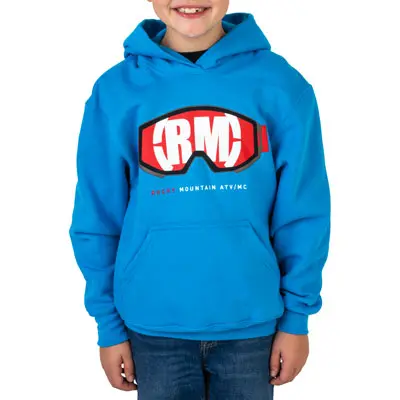 Rocky Mountain Atv/Mc Youth Eagle-I Hooded Sweatshirt#218542-P 5