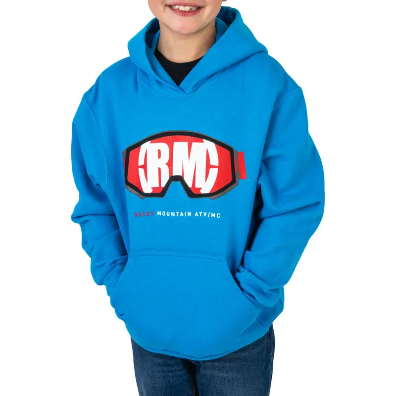 Rocky Mountain Atv/Mc Youth Eagle-I Hooded Sweatshirt#218542-P 5