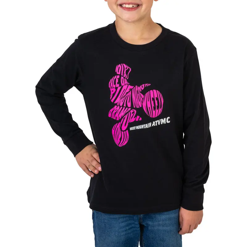Rocky Mountain Atv/Mc Youth Ryder Long Sleeve T-Shirt#218557-P 3