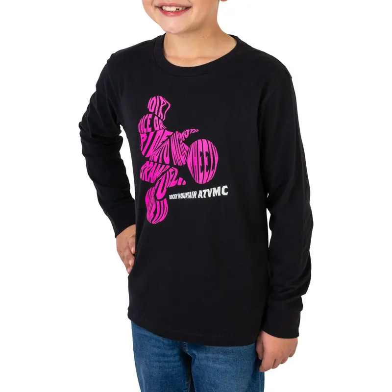 Rocky Mountain Atv/Mc Youth Ryder Long Sleeve T-Shirt#218557-P 4