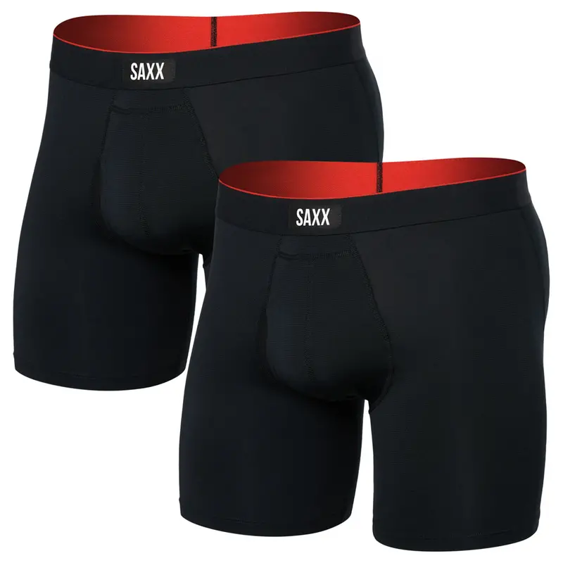 Saxx Multi-Sport Mesh Boxer Briefs - 2 Pack#215571-P 1