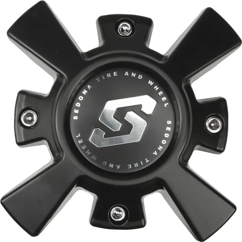 Sedona Riot Wheel Replacment Cap Black #Cps-A81-B 1
