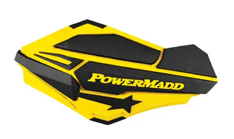 Sentinel Handguards, Suzuki Yellow/Black#34406 1