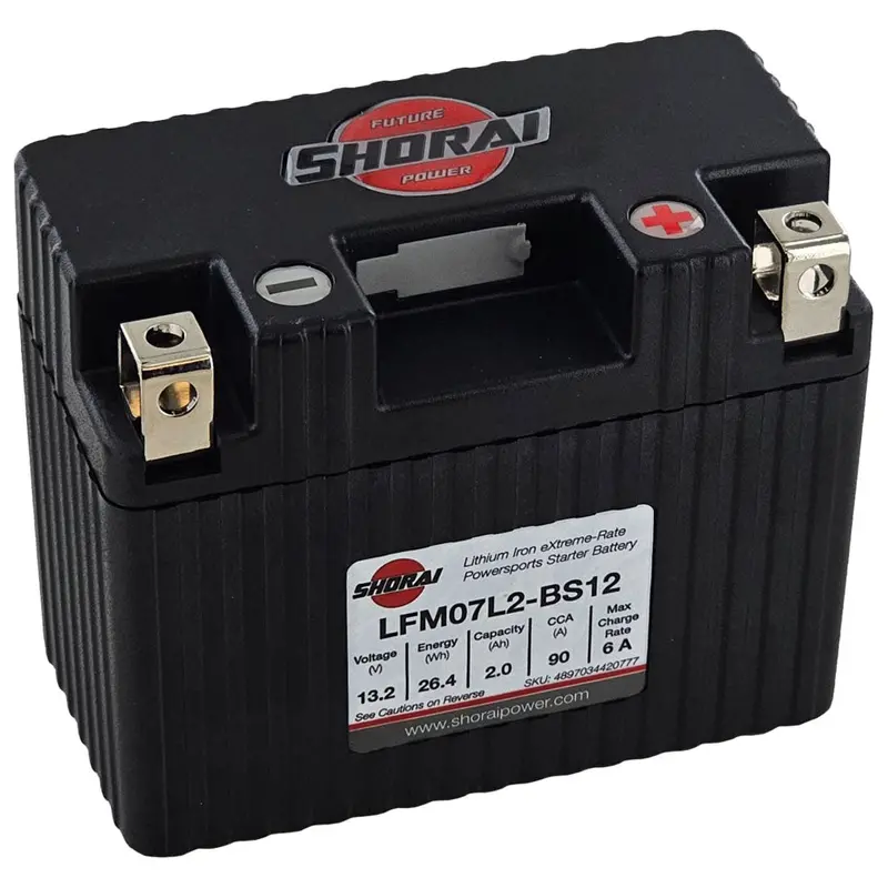 Shorai Lithium-Iron Battery Lfm07l2-Bs12#Lfm07l2-Bs12 1