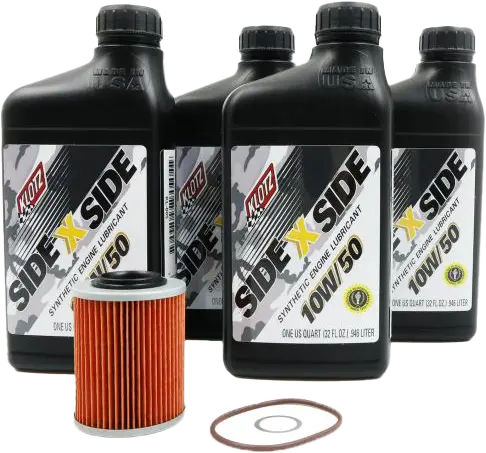 Side X Side Oil Change Kit 10W50 With Oil Filter Can-Am #Ku-105 1