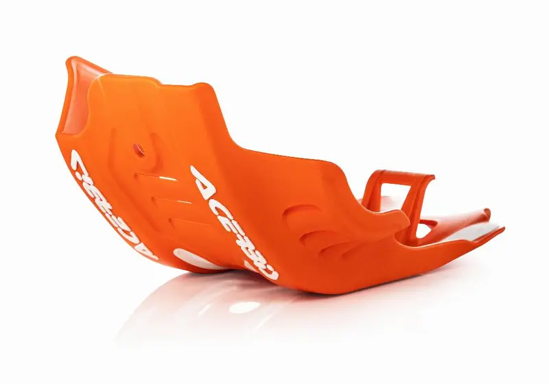 Skid Plate Orange/White#2733465321 1