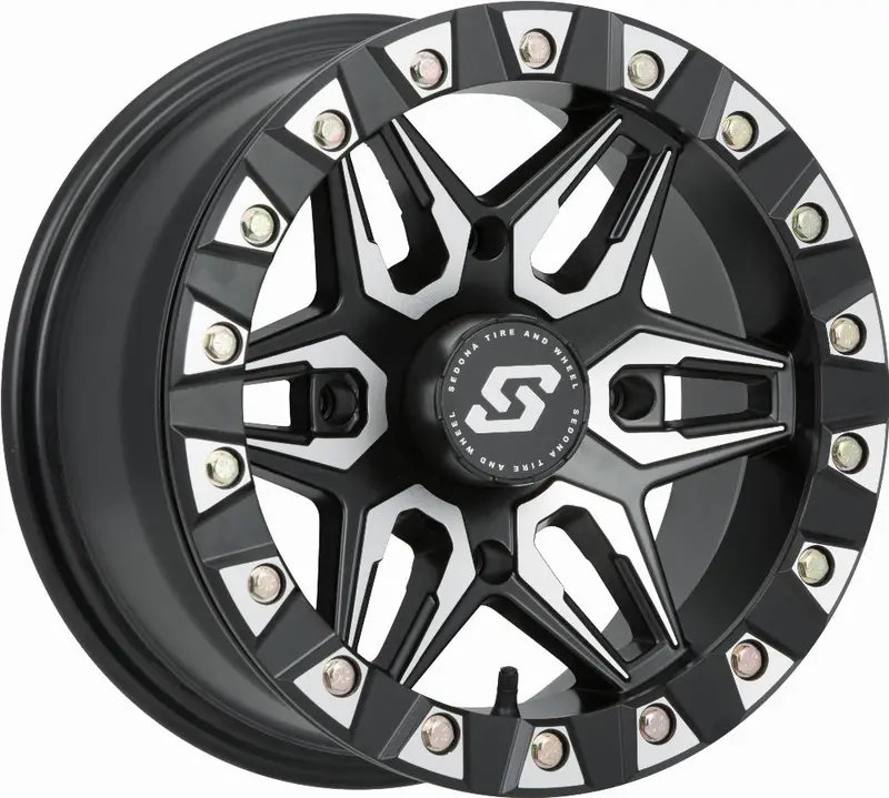 Split 6 Bdlk Wheel 14X7 4/156 6+1 (+30Mm) Blk/Machined #A72m-47056-61S 1