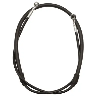 Streamline Front Steel Braided Brake Line Cr Style Standard Length Black#Db108-F-Bk 1