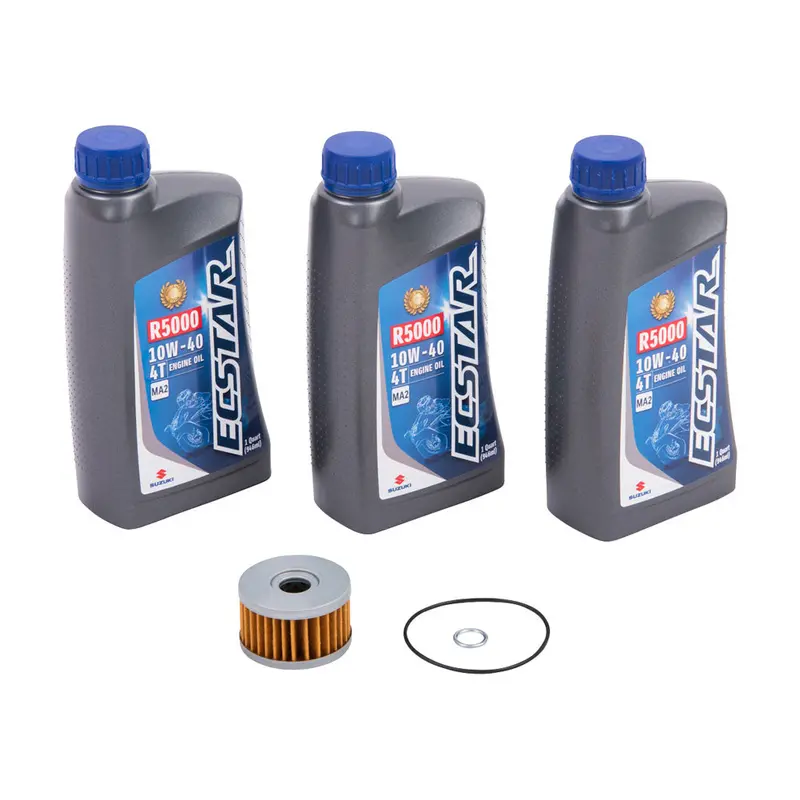 Suzuki Ecstar R5000 Oil Change Kit 10W-40 #1852700001 1