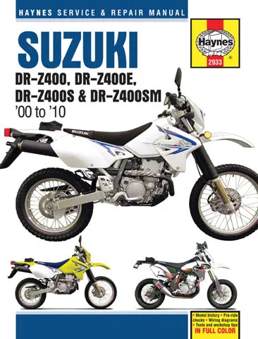 Suzuki , Haynes Manual#M2933 1