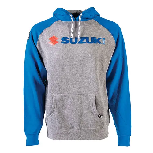 Suzuki Landscape Pullover / Gray-Royal (Xxl)#24-88408 1