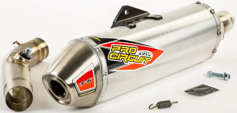 T-6 Slip-On Exhaust Kx450f '09-15#0121445A 1