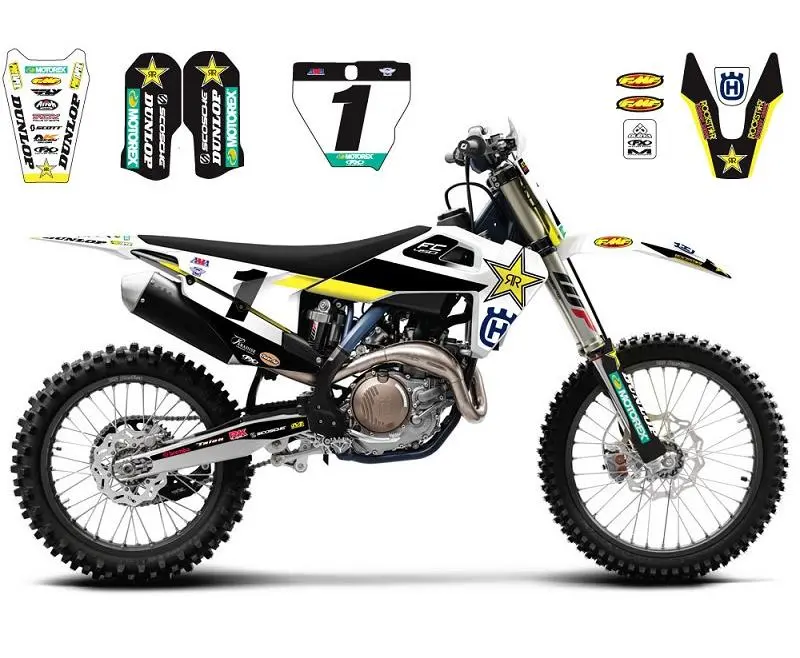 Team Replica Complete Graphic Kit Husqvarna Tc 85 18-20#23-09606 1