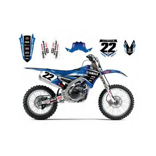 Team Replica Complete Graphic Kit Yamaha Yz125/250 15-20#23-09238 1