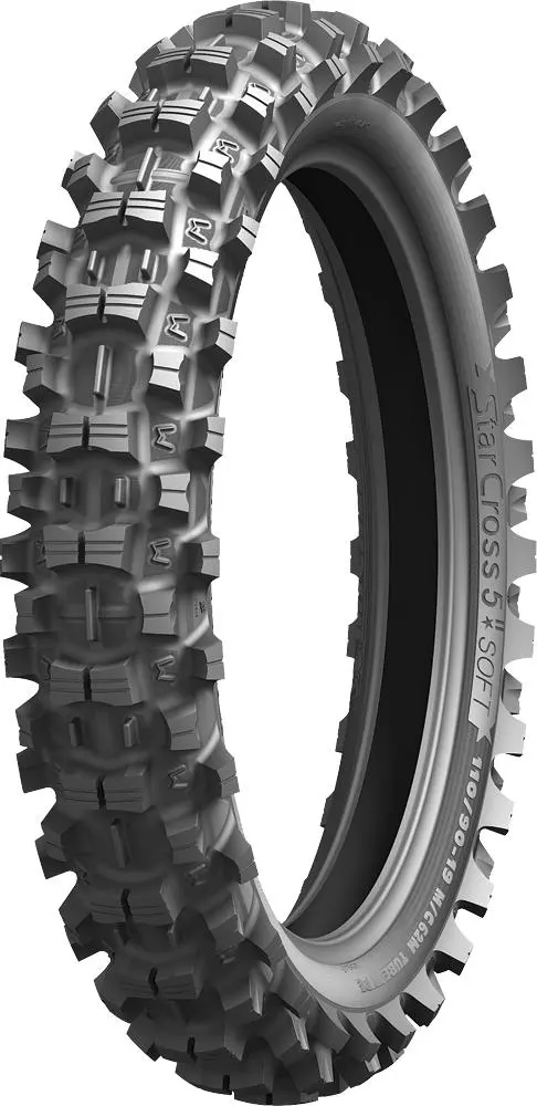 Tire Starcross 5 Soft Rear 120/80-19 63M Bias Tt#2833 1