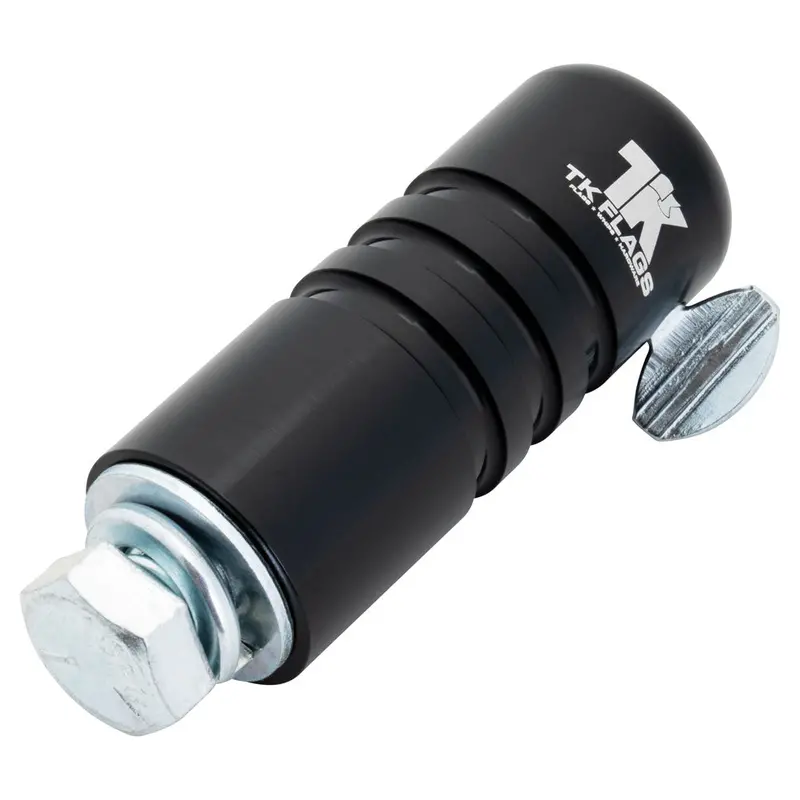 Tk Flags Quick Release Mount For 1/2" Fiberglass Poles#1/2" Quick Release Black 1