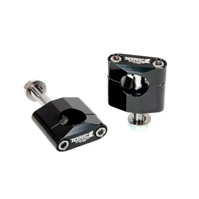 Torc1 Racing Oversized Handlebar Mounts 1 1/8" Bars Black#1900-0200 1