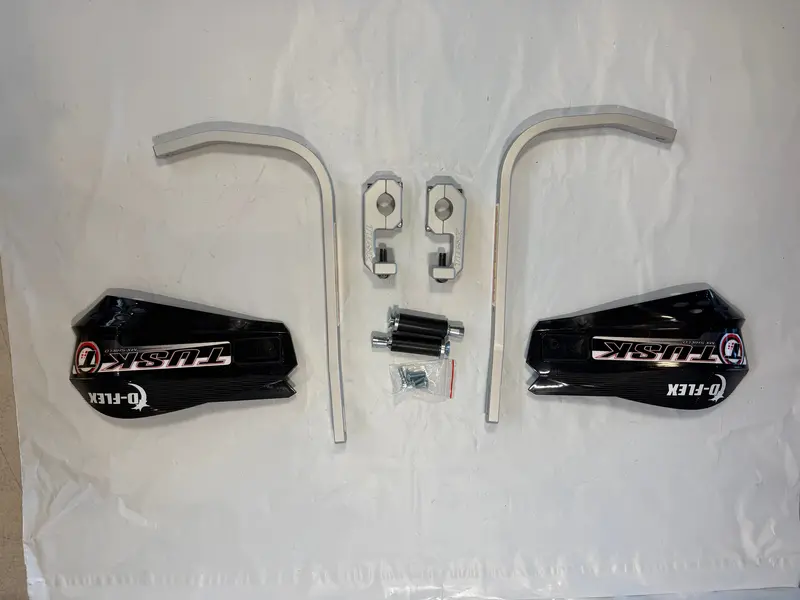 Tusk 1601730013 D-Flex Handguards With Mx Shields Black 1 1/8" Bar Mounts 1