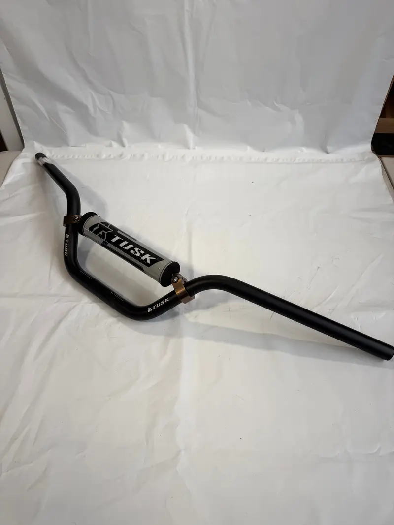 Tusk 19-1606 T-10 Aluminum 7/8 Inch Handlebar Raptor Bend Black 1
