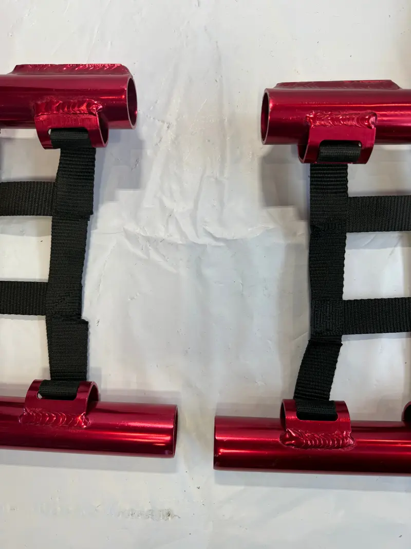 Tusk 19-2217 Comp Series Nerf Bars Red With Black Webbing For Honda Trx 250X 2009,2011-2014,2016-2024 2